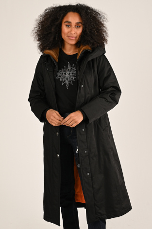 Creenstone Vika coat Zwart