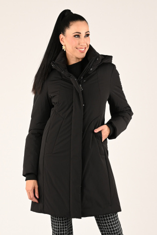 Creenstone Alexandra coat Zwart