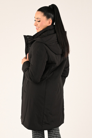 Creenstone Alexandra coat Zwart