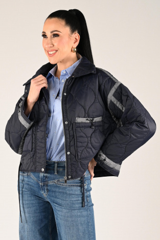 WithBlack alba jacket Blauw