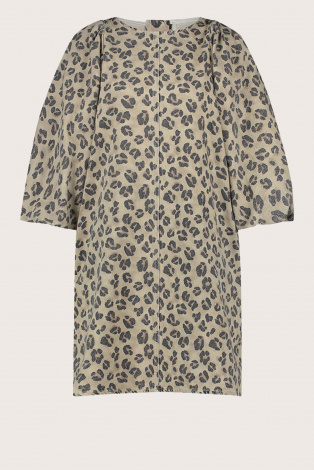 By-Bar zasu cheetah dress Beige