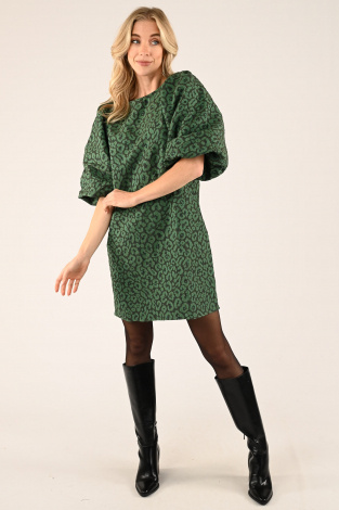 By-Bar zasu leo dress Groen