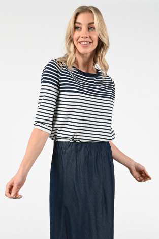 KYRA Stripe Britt Blauw