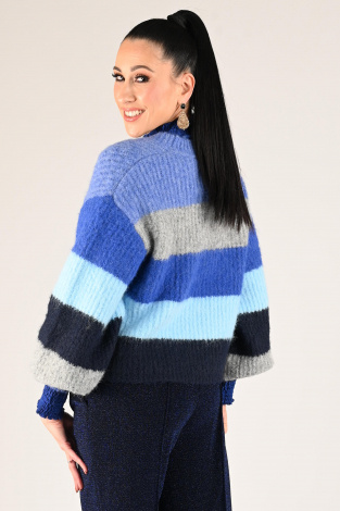 Co'couture corlie knit Blauw