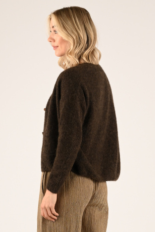 By-Bar liv cardigan Bruin