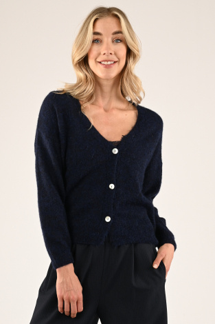 By-Bar liv cardigan Blauw