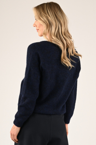 By-Bar liv cardigan Blauw