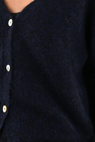 By-Bar liv cardigan Blauw