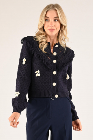 Fabienne Chapot Frido Cardigan Blauw