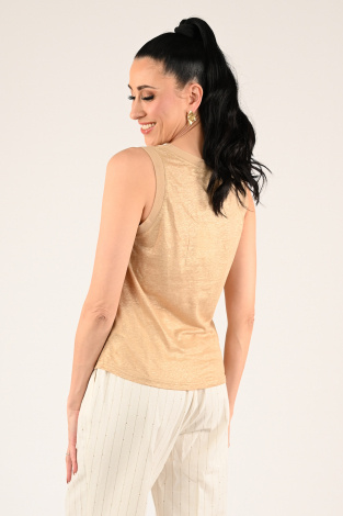 Mos Mosh casa tank top Beige