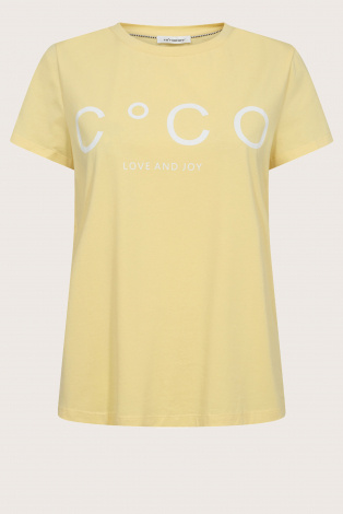 Co'couture coco tee Geel