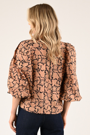 By-Bar zasu anika blouse Zwart