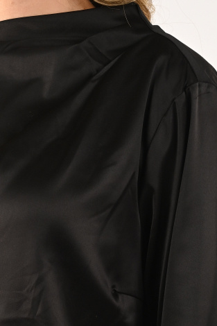 Co'couture cameron drape Zwart