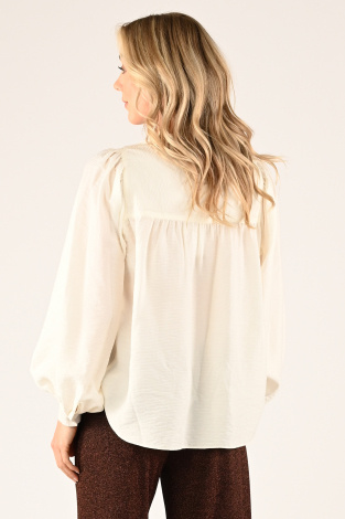 By-Bar olan blouse Beige