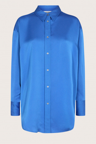 Co'couture eliah shirt Blauw