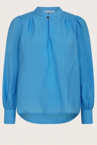Co'couture melvin blouse Blauw