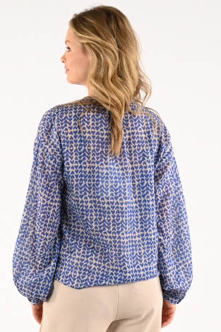 By-Bar cecile blouse Blauw