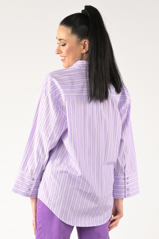 Co'couture bella stripe Paars