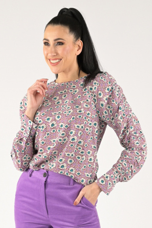 Co'couture robyn blouse Paars
