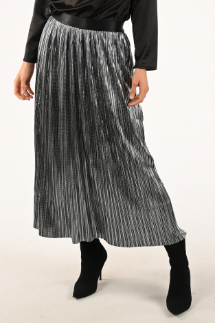 Co'couture riley skirt Zilver