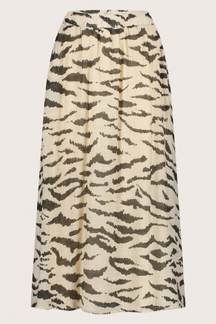 By-Bar Juta zebra skirt Beige