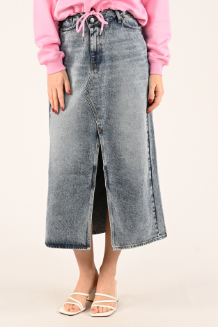 Co'couture vika asym skirt Blauw