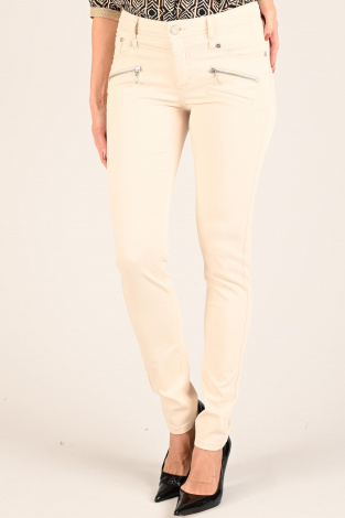 NickJean Bess slim zip Beige