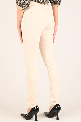 NickJean Bess slim zip Beige