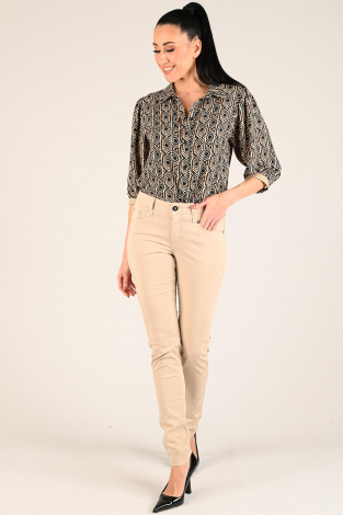 NickJean Bess slim Beige