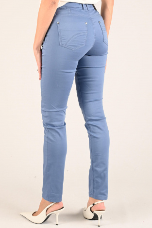 NickJean Bess slim Blauw