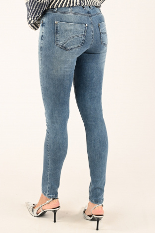 NickJean Bess slim Blauw