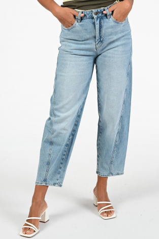 By-Bar begum denim pants Blauw