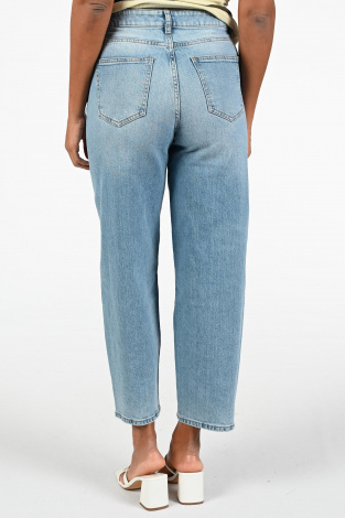 By-Bar begum denim pants Blauw