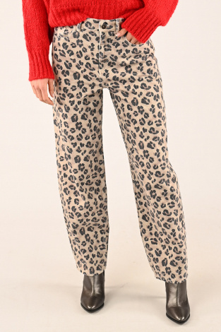 By-Bar lew cheetah pants Bruin